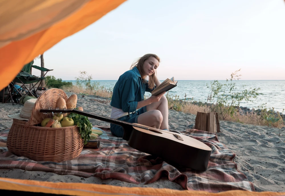 teepee tent with stove hole